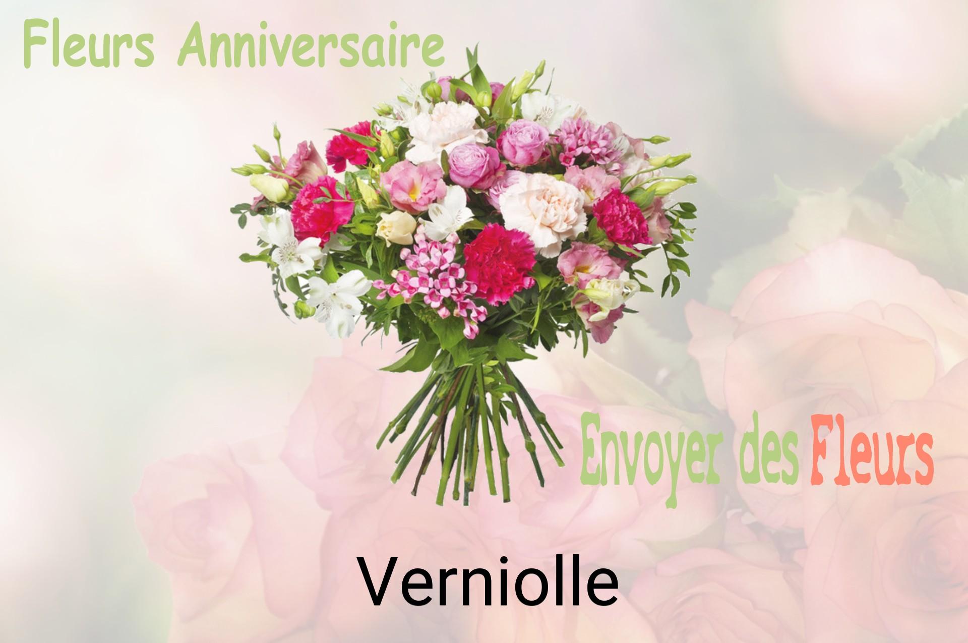Bouquet de fleurs d’anniversaire livré à Verniolle